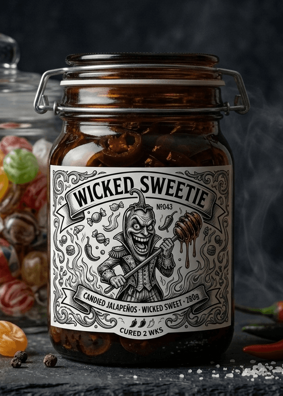 Wicked Sweetie label artwork