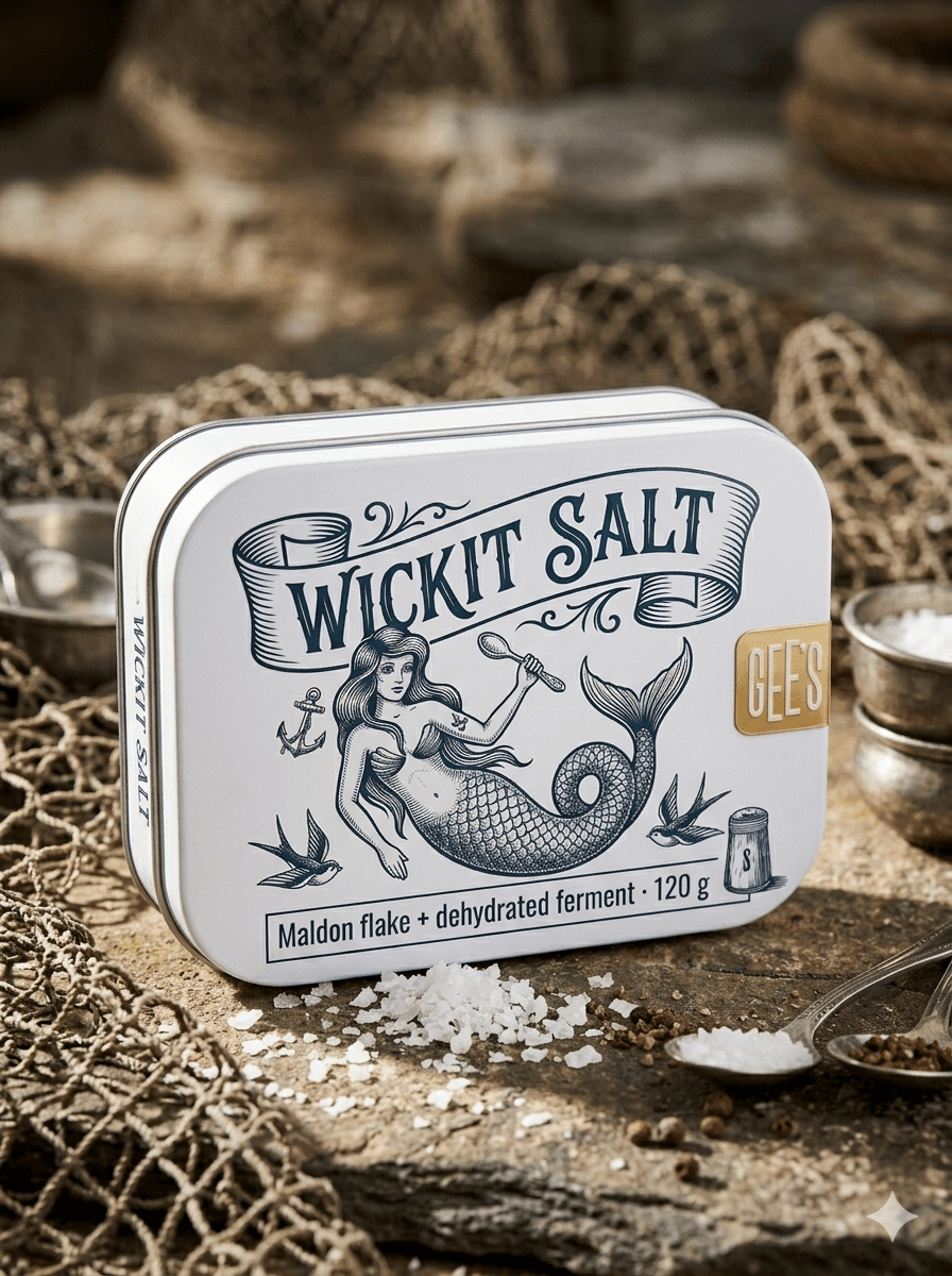 Wickit Salt label artwork